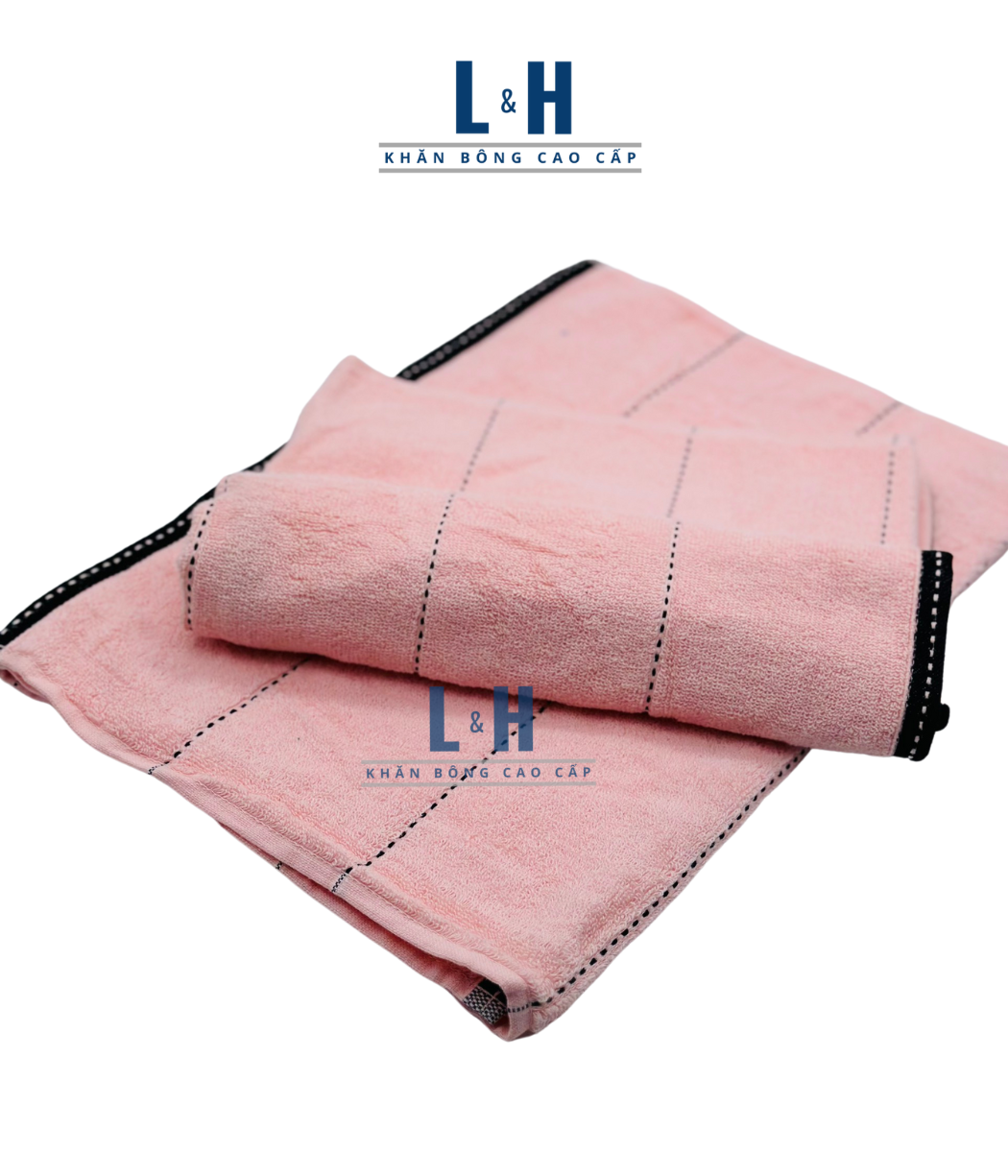 Khăn lau đầu sợi cotton SongWol siêu thấm 40 * 80 cm