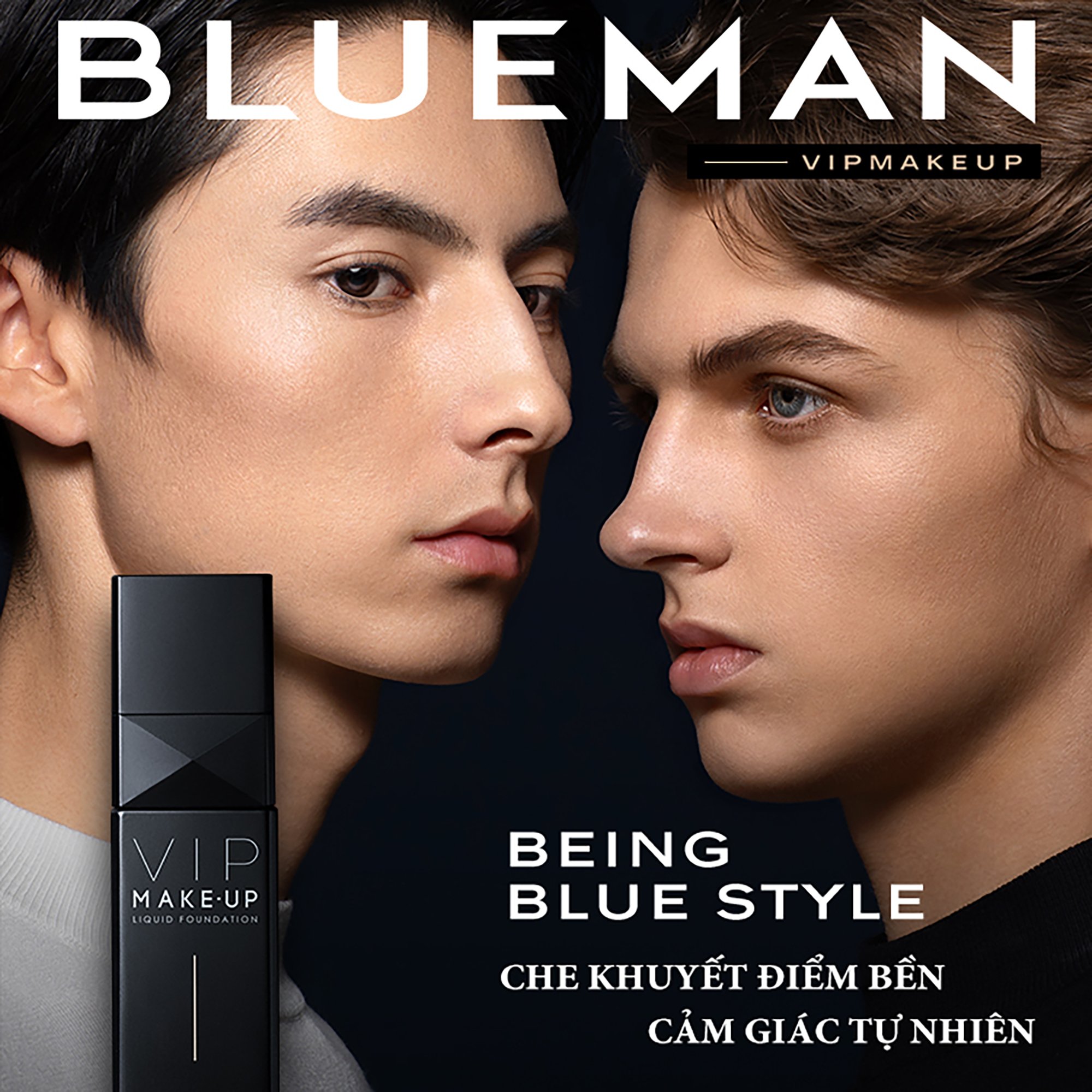 Kem Nền Nam Kiềm Dầu Che Khuyết Điểm Hoàn Hảo Blueman 30ml