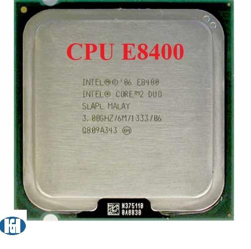 CPU E8400 Intel Core Duo E8400 socket 775 chạy main G31