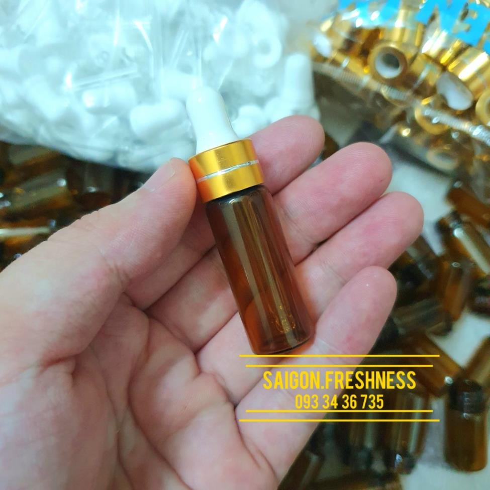 Chai đựng tinh dầu serum thân mỏng ống bóp 3ml 5ml