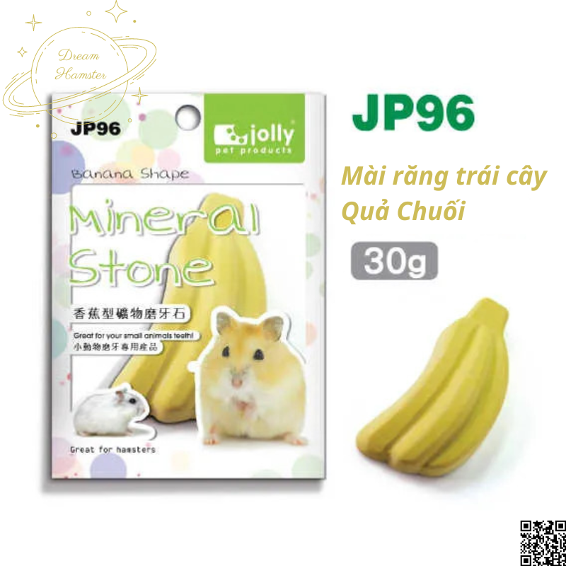 Đá mài răng trái cây Jolly cho hamster