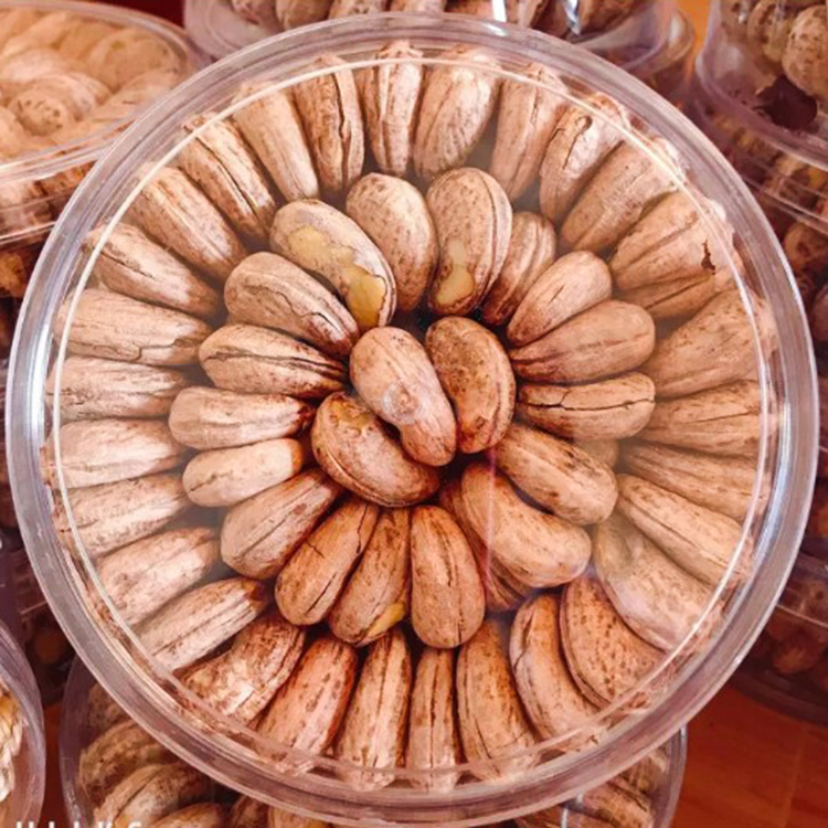 Hạt Điều Rang Muối Vỏ Lụa Nguyên Hạt (Loại A - Size Cồ) 500gr