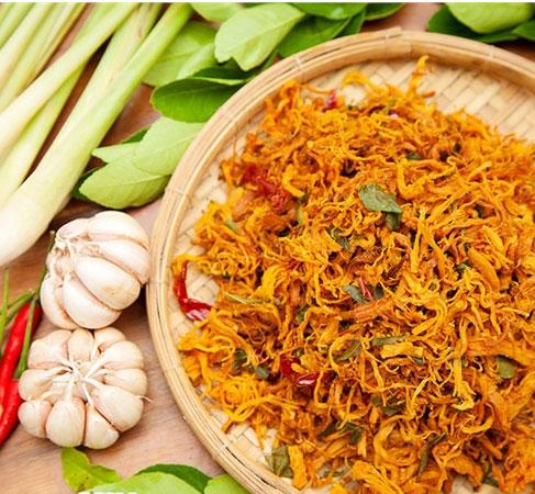 500g Khô gà lá chanh xé cay