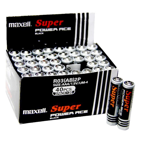 20 viên pin đũa aaa 3a maxell