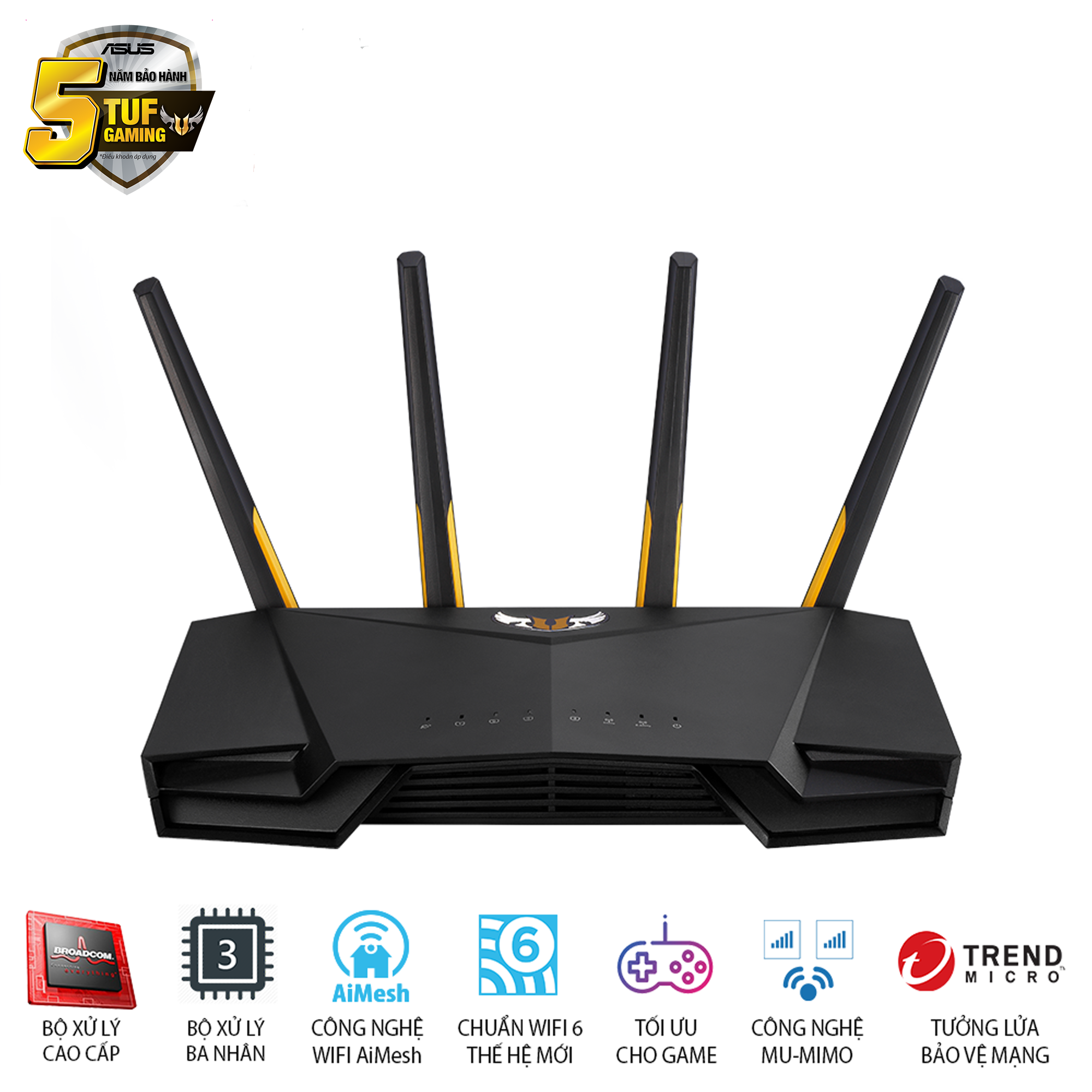 Router ASUS TUF AX3000 - Bảo hành 5 năm