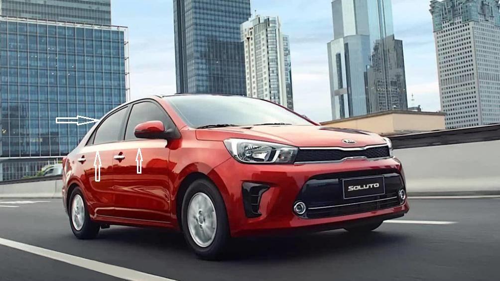 [Hỗ trợ lắp đặt khách Hà Nội] NẸP CHÂN KÍNH, VIỀN CONG KÍNH KIA SOLUTO