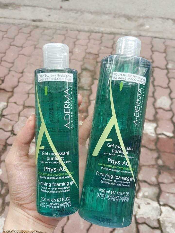 [HCM]Sữa rửa mặt Aderma 200ml
