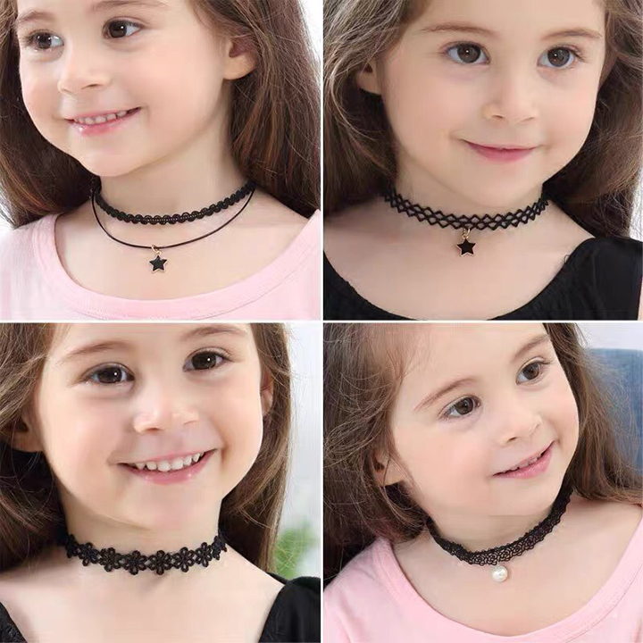 BỘ VÒNG CỔ CHOKER 12 CHI TIẾT