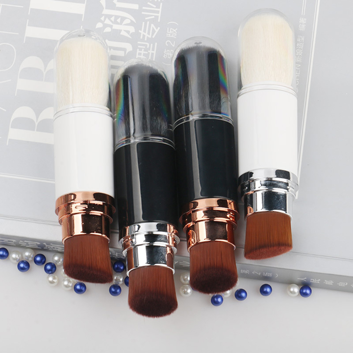 Bộ Đôi Cọ Tán Phấn Phủ - Cọ Tán Kem Nền Mini Tiện Dụng