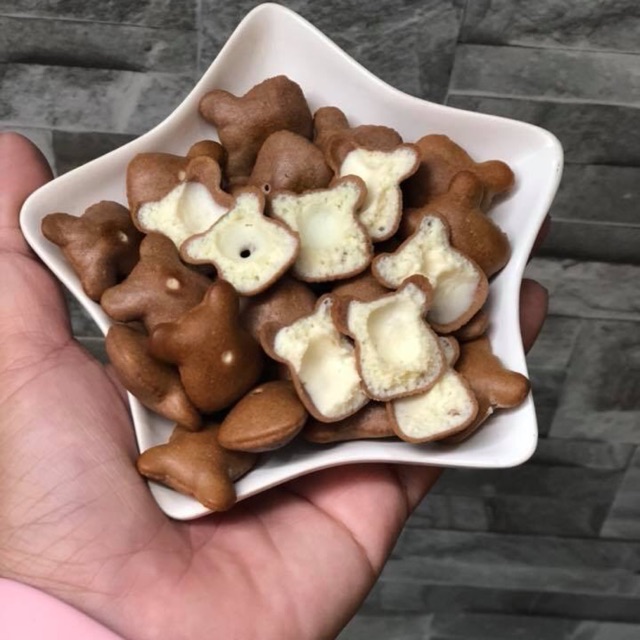 500g Bánh gấu kem socola