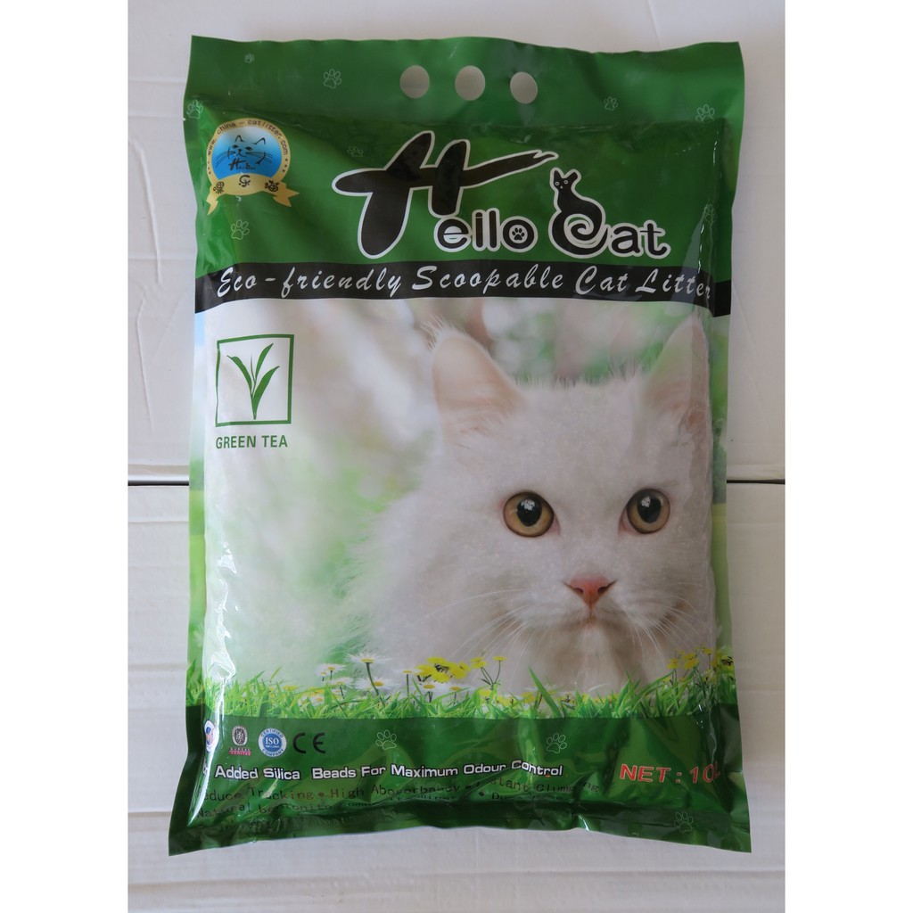 Cát vệ sinh Hello Cat cho mèo túi 10 Lít