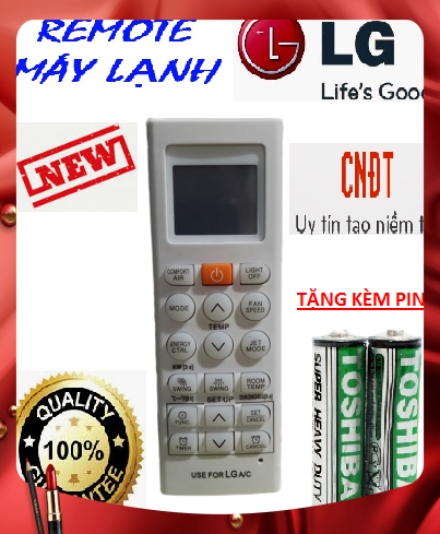 Điều khiển điều hòa LG1&2 chiều Inverter V10 V13 V18 9000BTU 12000BTU 18000BTU - Hàng mới 100%-Chất lượng tốt-Tặng kèm PIN