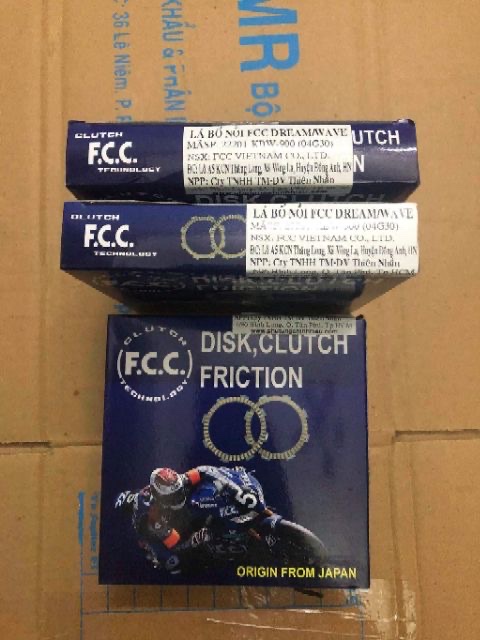 Bố Nồi Dream, Wave anpha, Rs, Fu 1, Supber Dream FCC