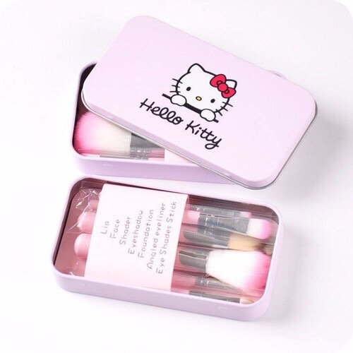 [HCM]Bộ cọ HELLO KITTY 7 món cao cấp