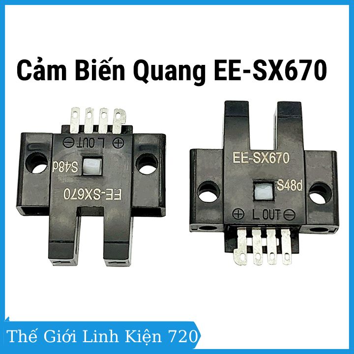 Cảm biến quang ee-sx670 / ee-sx671 / ee-sx672 / ee-sx673 / ee-sx674 thu phát hồng ngoại cửa ra npn