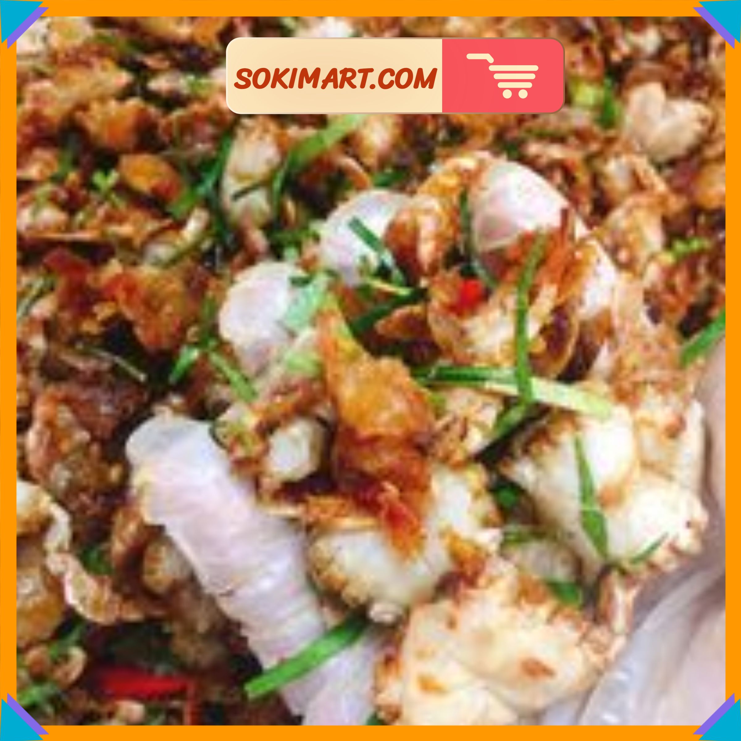 Ghẹ sữa rim tỏi - 250g