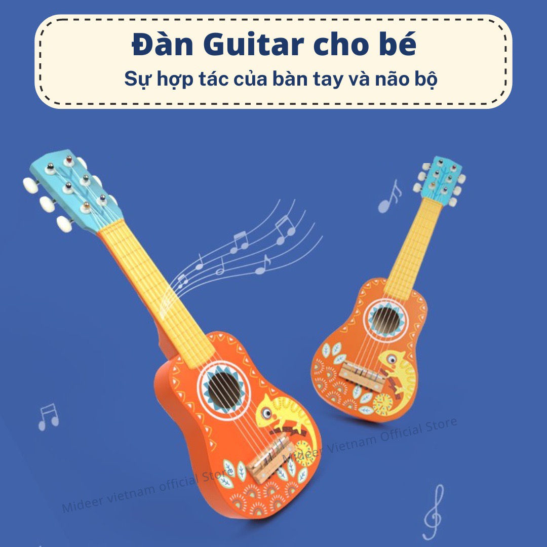 Đồ Chơi Đàn Guitar, Đàn Ukulele Mideer Cho Bé