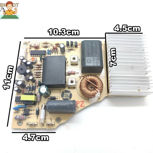 Bo mạch bếp từ cảm ứng đa năng loại siêu mỏng .