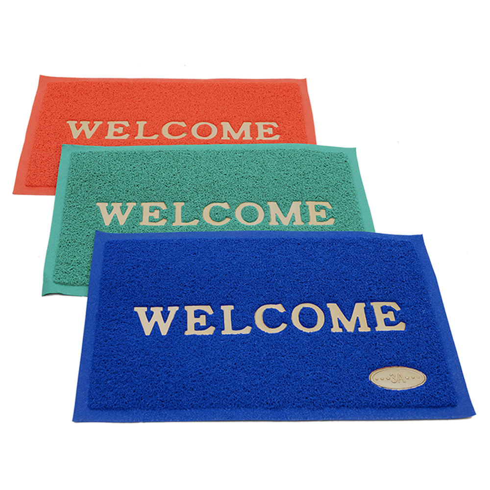 Thảm nhựa lau chân welcome 90 cm x 1m2