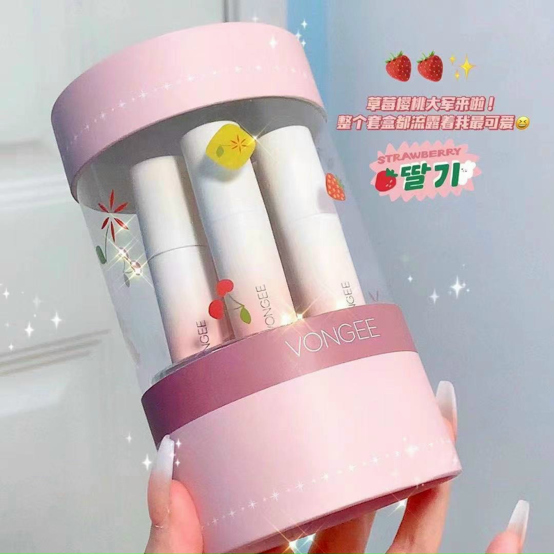 Set 5 cây son kem vongee mềm mượt siêu lì