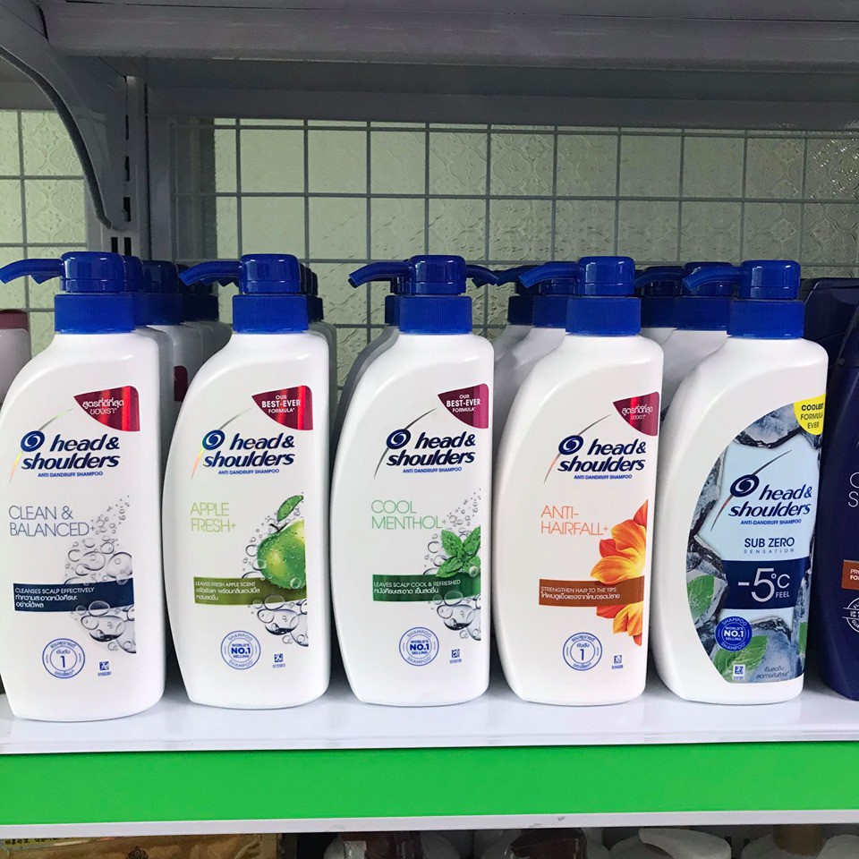 [HCM]Dầu gội head and shoulder Thái Lan 450ml