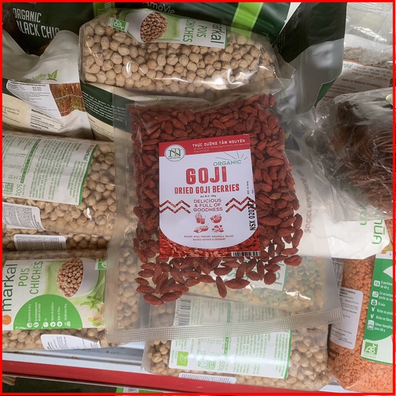 Kỷ tử đỏ (Câu Kỉ Tử) sấy khô gói 100g
