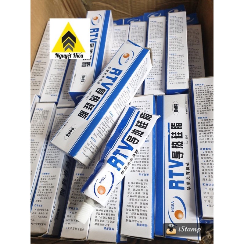 Keo tản nhiệt dạng tuýp HG801