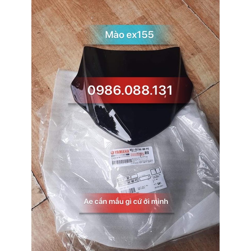 mào ex155 đen bóng zin chính hãng