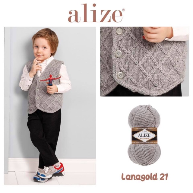 LEN ALIZE LANAGOLD (BẢNG MÀU 2)