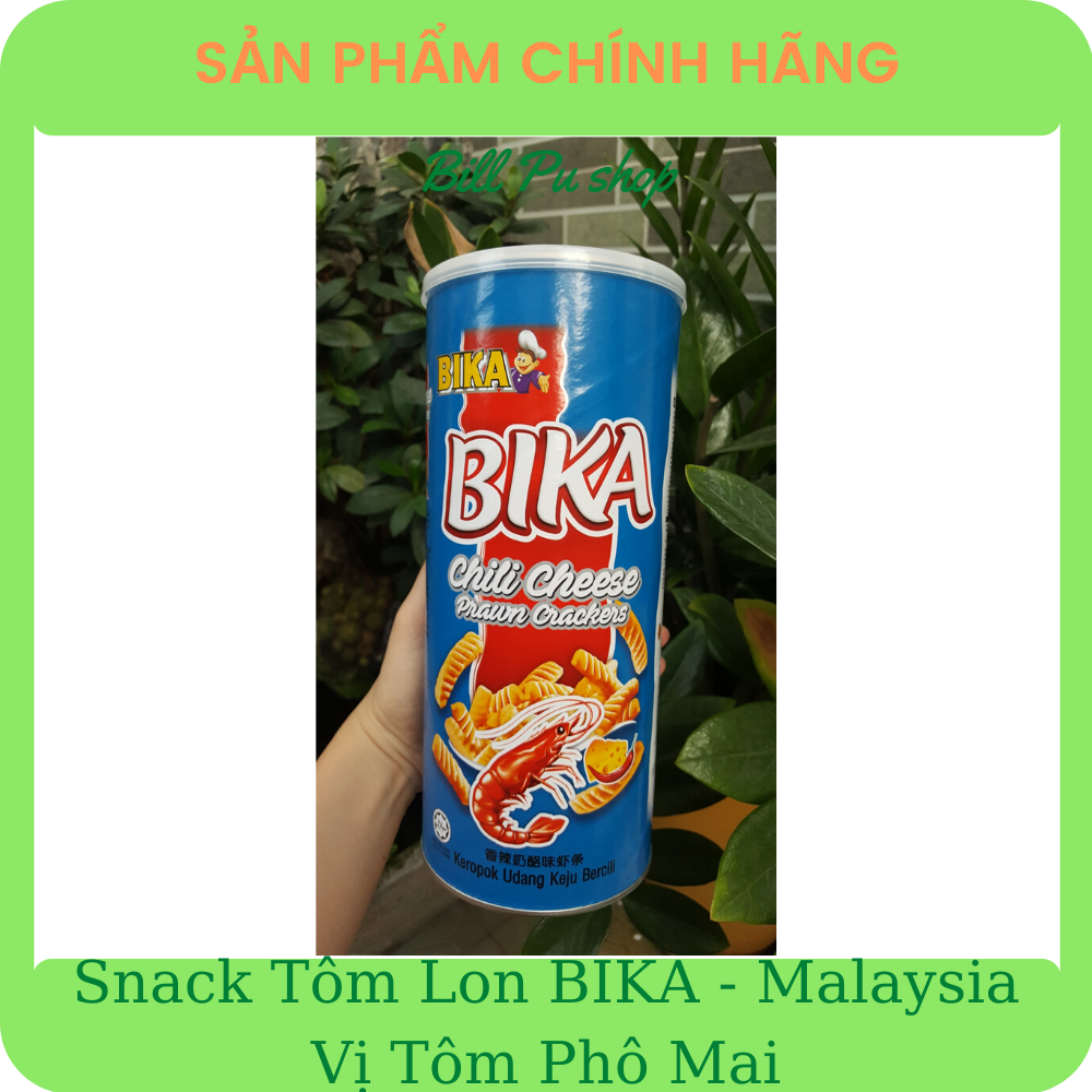 Bánh Snack Tôm Lon BIKA 100g - Malaysia