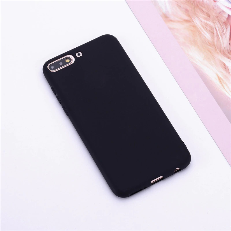 Ốp lưng silicon màu Huawei Y7 Pro 2018