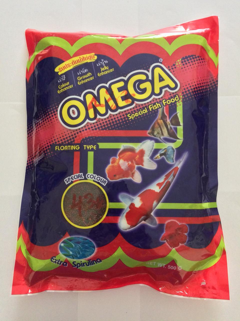 [HCM]Thức Ăn Cá Omega 500g (Viên Vừa kt 3mm)