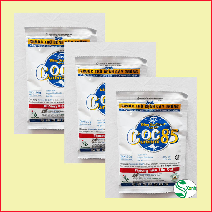 Thuốc trừ nấm bệnh cây trồng COC 85WP