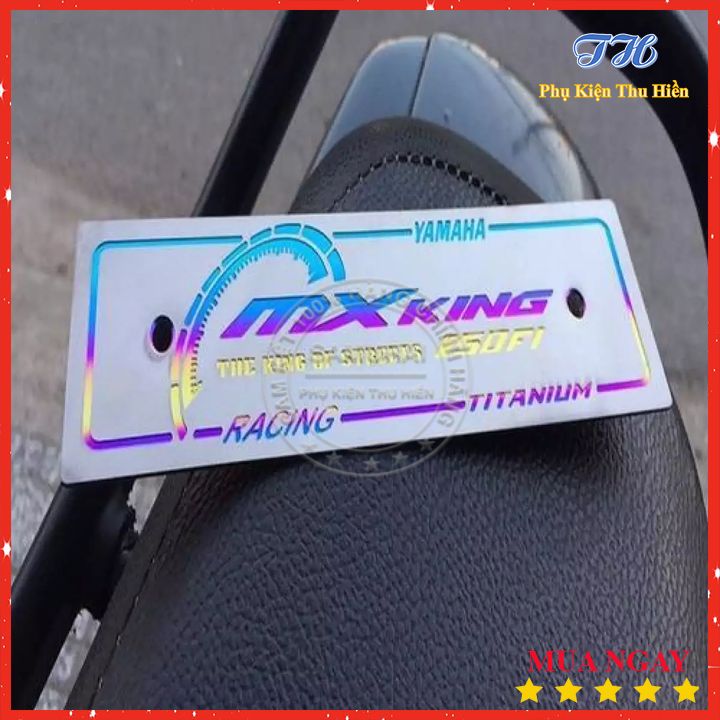 Bảng tên bảng số trước titan mx king ex150