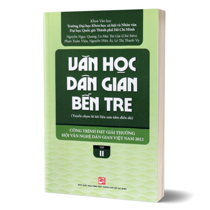 NXBHCM - Sách Combo Văn Học Dân Gian Bến Tre (Bộ 2 Tập)