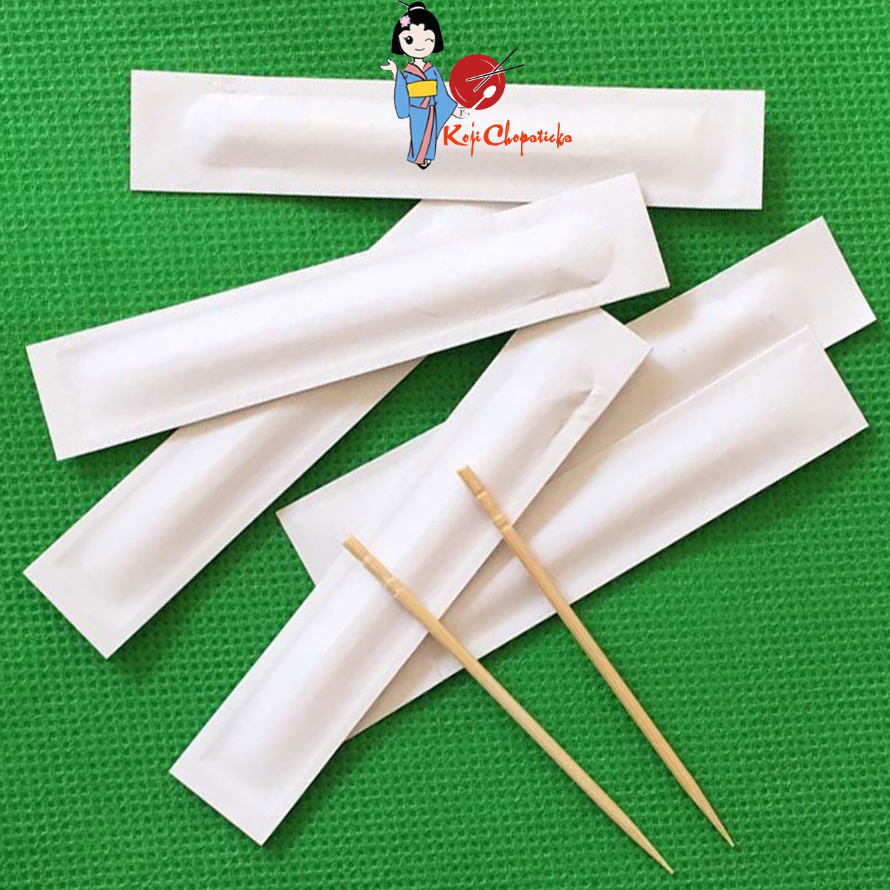 Tăm tre bọc GIẤY KRAFT TRẮNG xuất khẩu