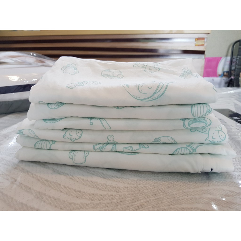 Áo Nệm Em Bé Liên Á PomPoms - Drap, Ga Cho Nệm Em Bé