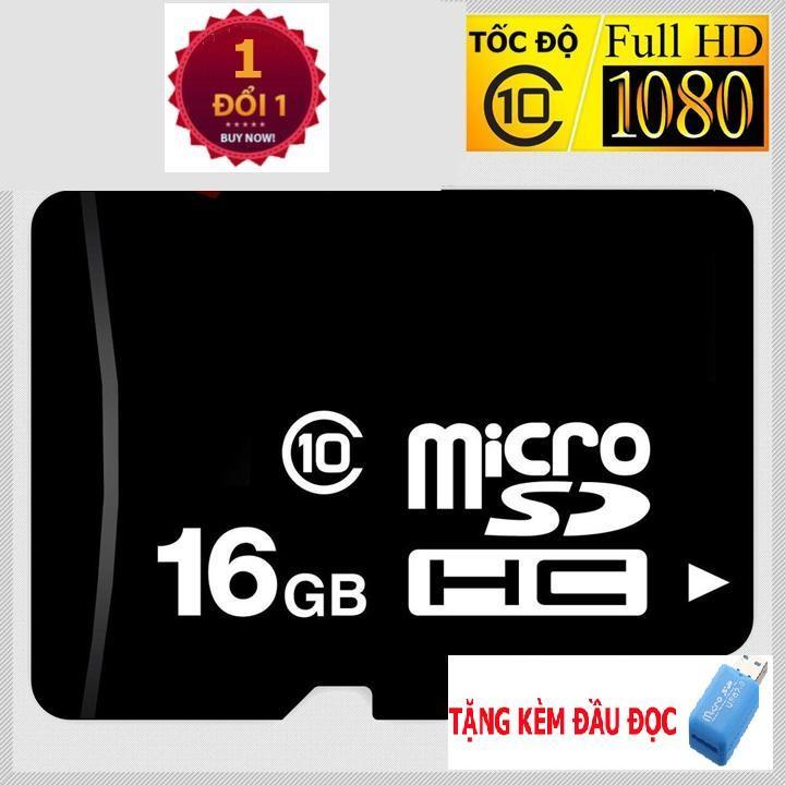 THẺ NHỚ MICRO HC 16GB- TẶNG ĐẦU LỌC THẺ