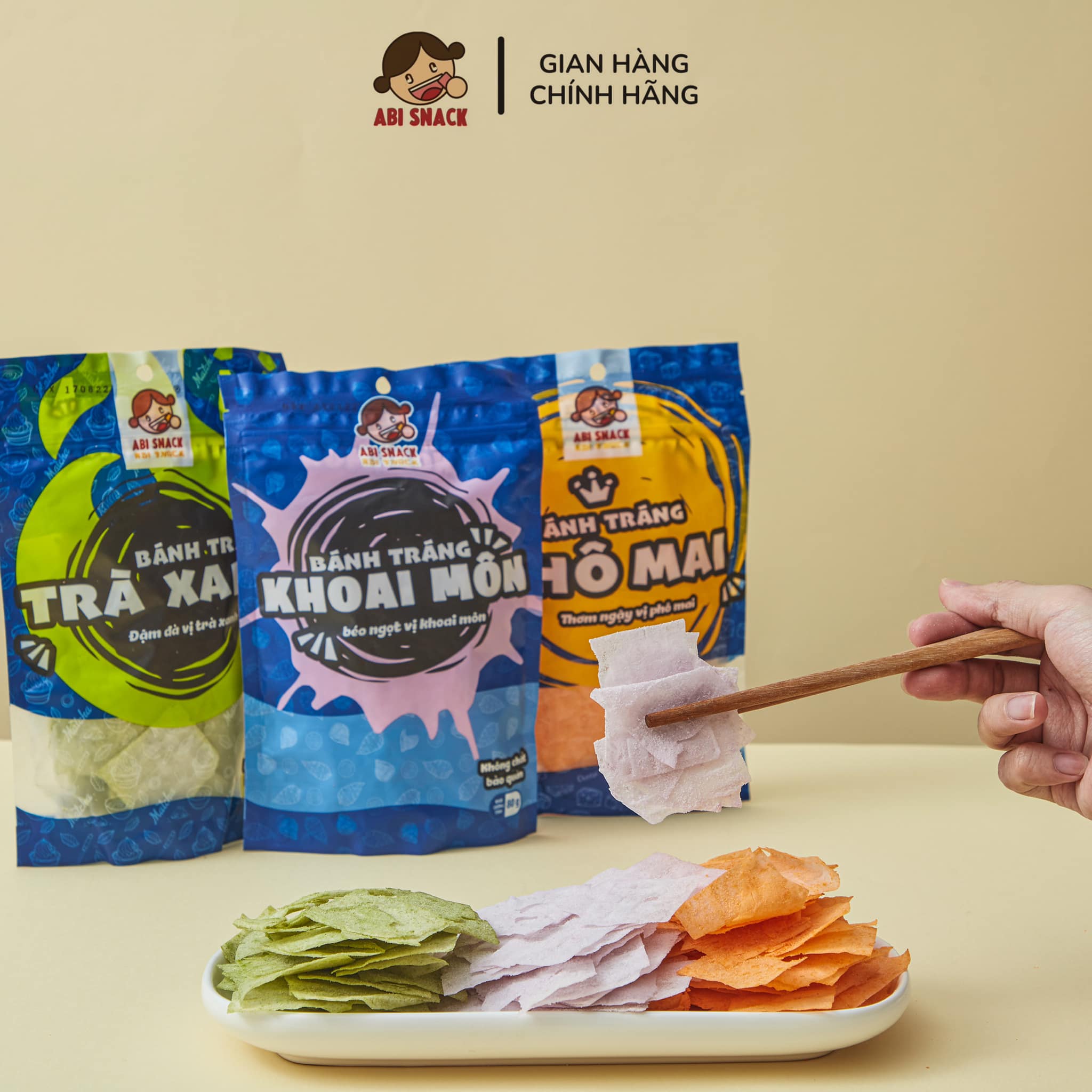 Bánh tráng Abi Snack