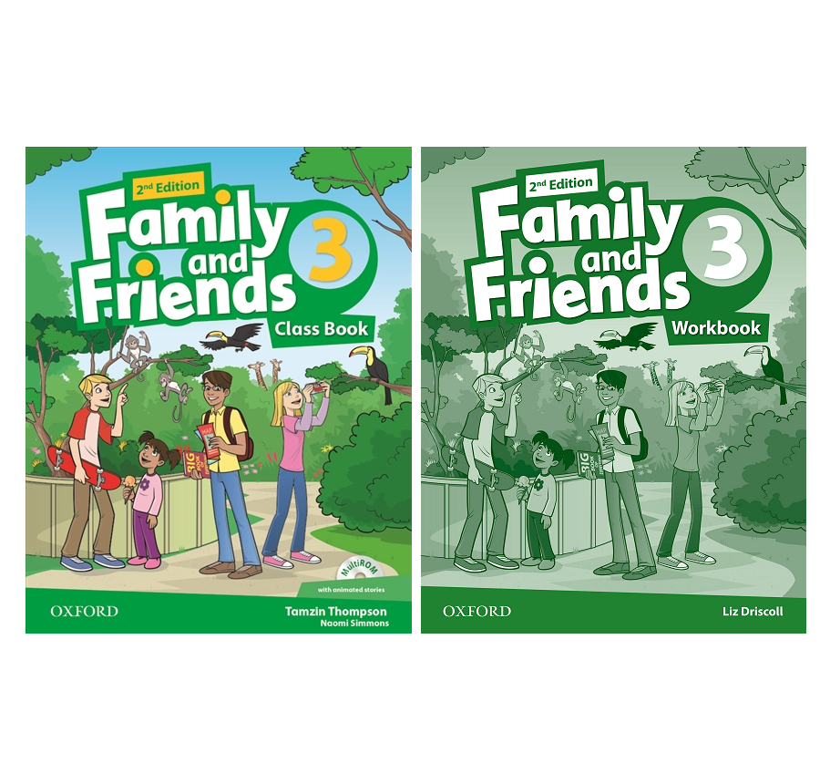 Bộ Family And Friends 3 2nd Edition ( tặng file nghe)