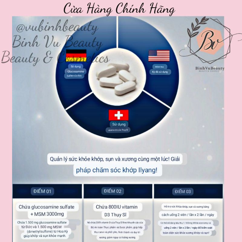 VIÊN UỐNG KHỚP ILYANG JOINT CARE SOLUTIONS