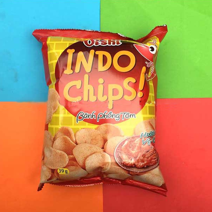 [Oishi] Snack Phồng tôm Cay 35g (10 gói/bịch)