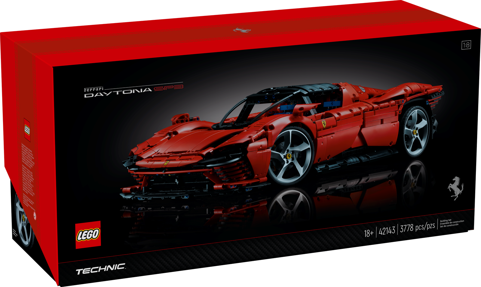 [HAPPY BRICKS] LEGO  TECHNIC - 42143 - FERRARI DAYTONA SP3