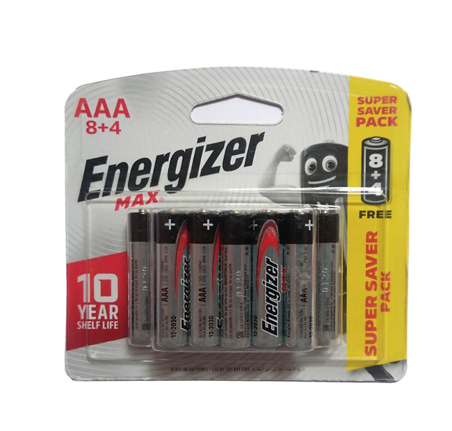 Pin tiểu AAA Energizer Max E91 1.5V - Hàng chính hãng