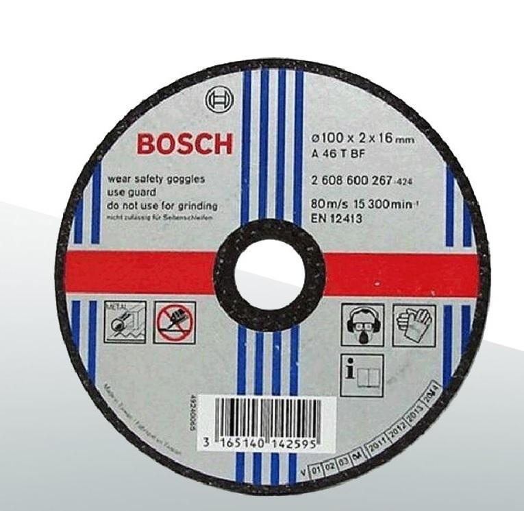 Đá cắt Bosch 100x2x16mm (sắt) 2608600267
