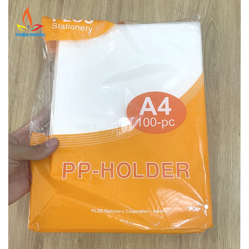 Bìa lá a4 plus nhựa dày 0.15mm thiện phước