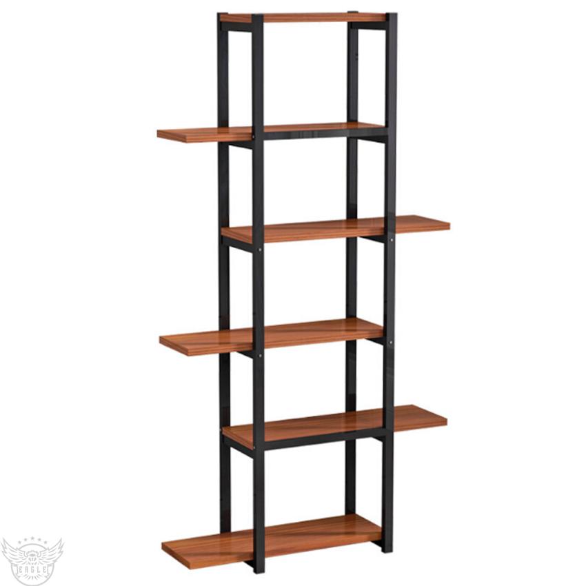 Kệ trang trí gỗ khung sắt tĩnh điện 6 tầng