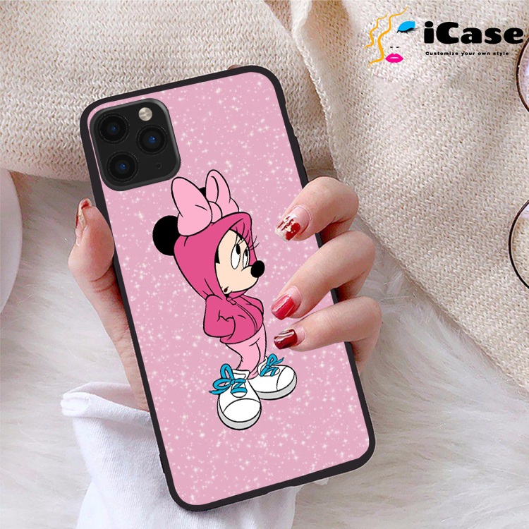 Ốp lưng iPhone 11 Pro Max viền dẻo TPU BST Pinky