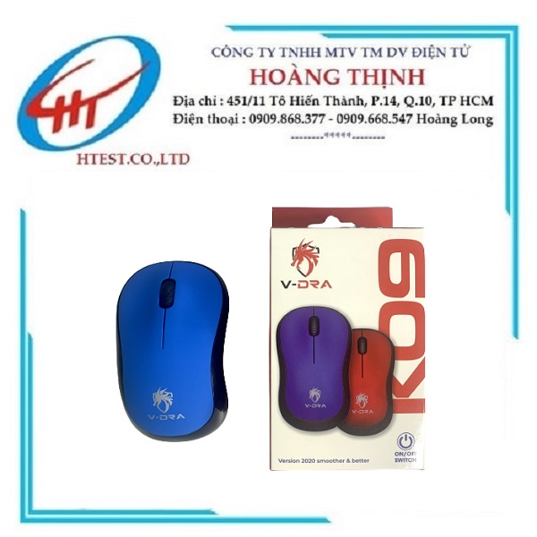 Chuột Không Dây K09 VinaGear - SP000401