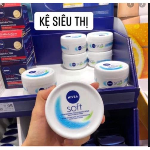 Kem dưỡng ẩm Nivea Soft nội địa Đức 200ml